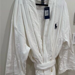 Ralph Lauren Classic White Robe